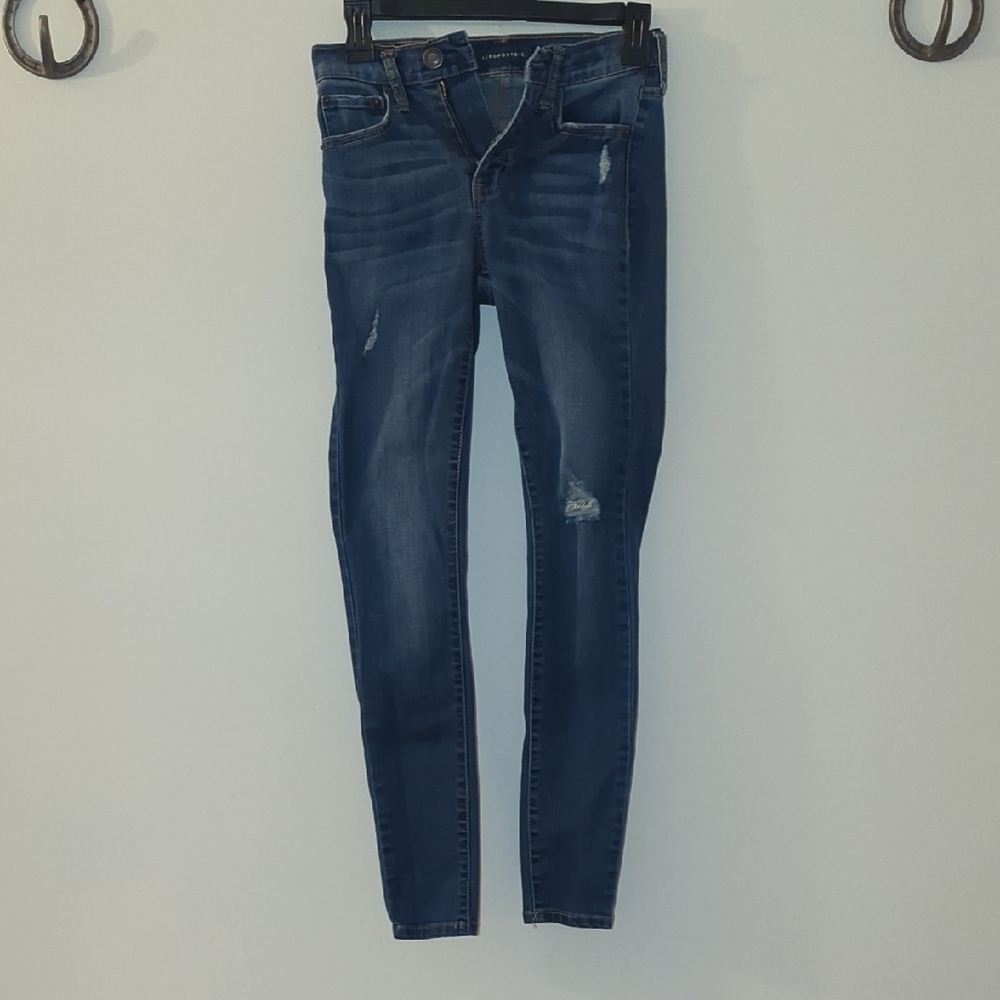 Aeropostale Dark Blue Women's Skinny Jeans